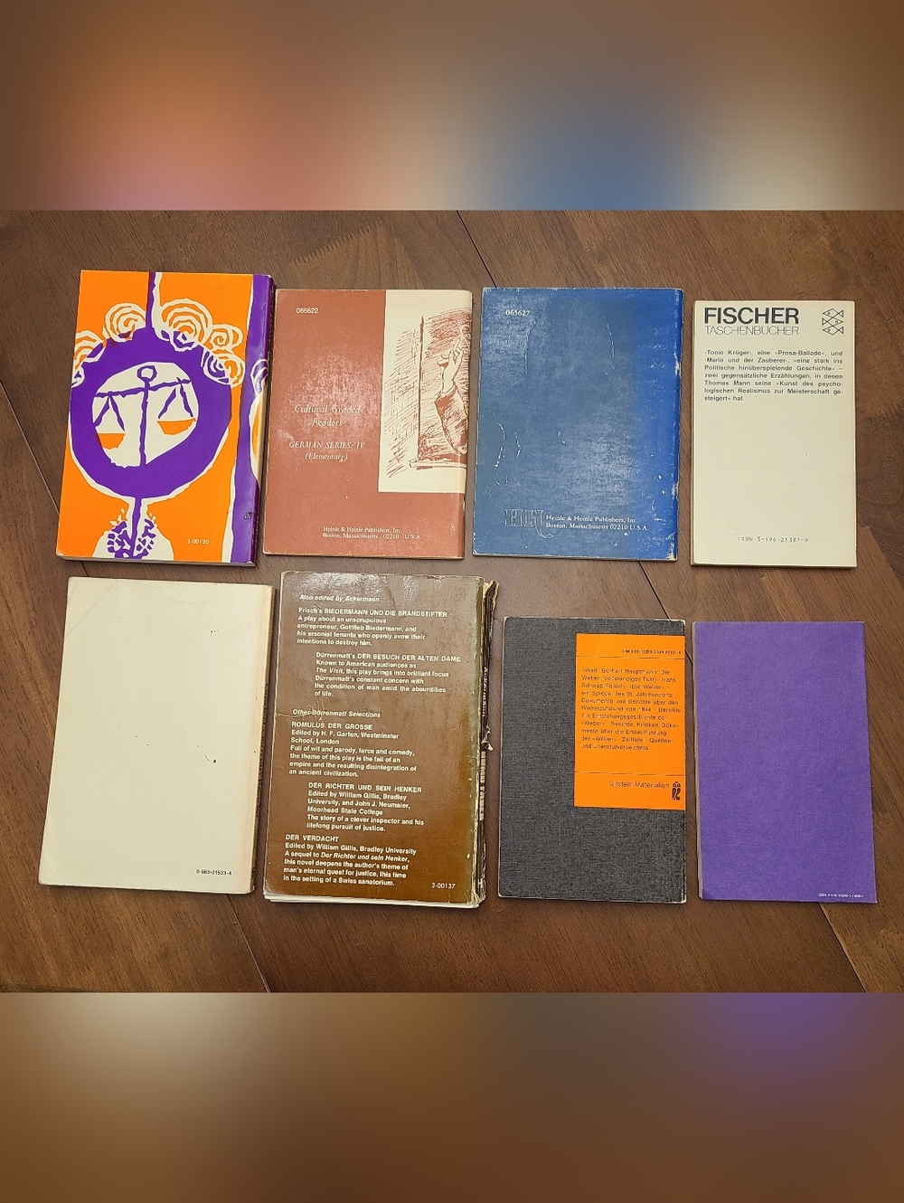 Vintage German Paperbacks - Lot Bundle of 8 Upper Level Undergraduate Books - Picture 2 of 4